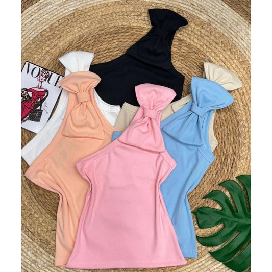 Blusa Laço Candy Collor